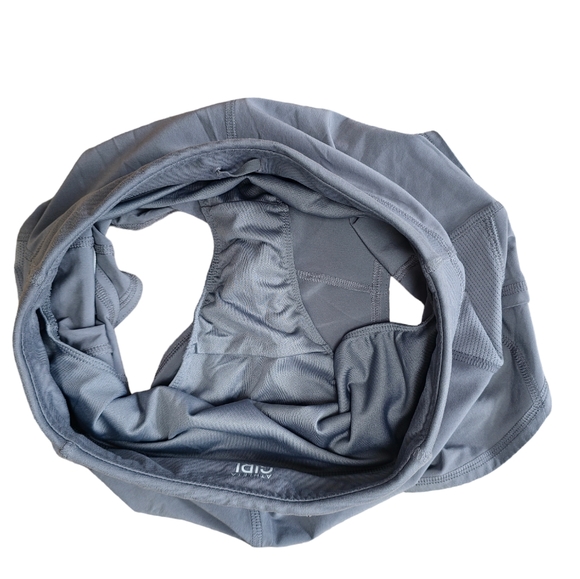 ATHLETA GIRL Teen SOLID RECORD BREAKER 3" SHORT Grey, size XXL/16 - Picture 5 of 6